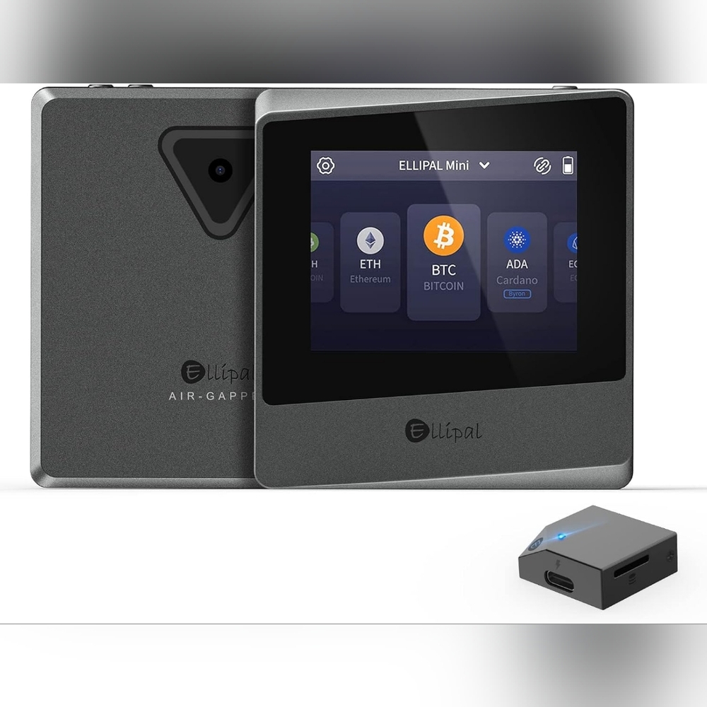 New ELLIPAL Hardware Crypto Wallet, Air-gapped & Internet Isolated Security